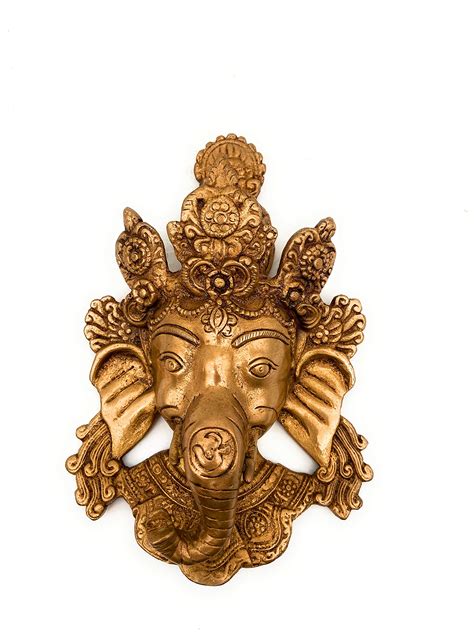 Buy South Indian Arts Brass Ganesha Statue Ganesha Statues Ganesha