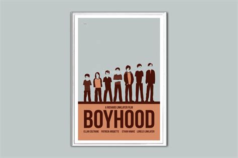 Movie Poster Boyhood Print in Various Sizes - Etsy UK