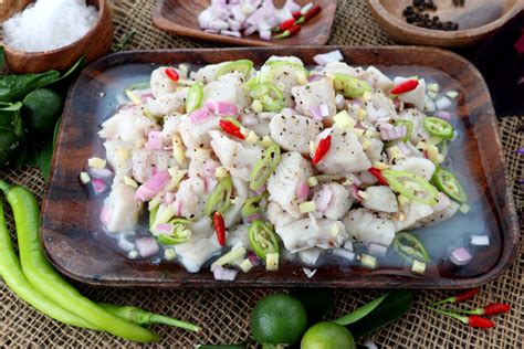 Kinilaw Filipino Version Of Ceviche Foxy Folksy