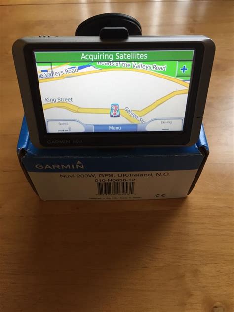 Garmin N Vi W Car Satellite Navigation Sat Nav Boxed In