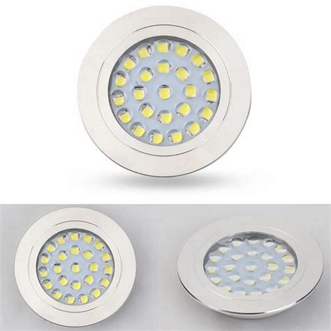 Mini Led Under Cabinet Light Round Led Puck Light Recessed Surface