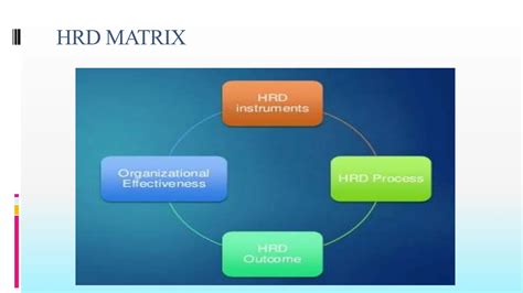 Hrd Matrix Notes In Hrd For Bba And Mba Ppt