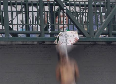 Hallan A Hombre Colgado En Puente De Monterrey