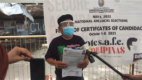 Retired Seaman Pinaka Una Nga Nag File Sang Cocsa Pagka Konsehal Sa