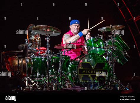 Drummer Chad Smith Of Red Hot Chili Peppers At Columbus Crew Stadium During Rock On The Range