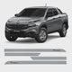 Friso Lateral na Cor Original Fiat Toro 2016 17 18 19 20 21 em Promoção