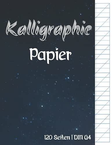 Kalligraphie Papier Moderne Kalligraphie Übungsheft für Anfänger und