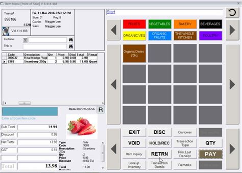 Grocery Retail Store Pos Systems