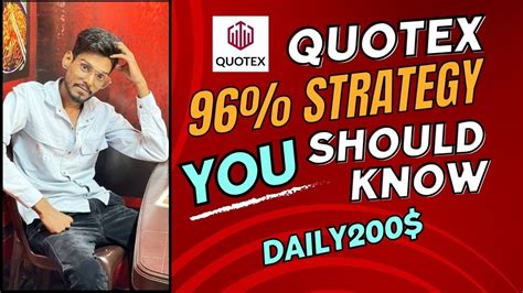 Quotex OTC Market Strategy In 2024 Quotex 2 Minute Strategy 96