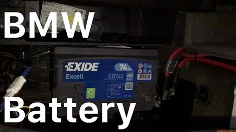 Bmw Battery Replacement Instructions