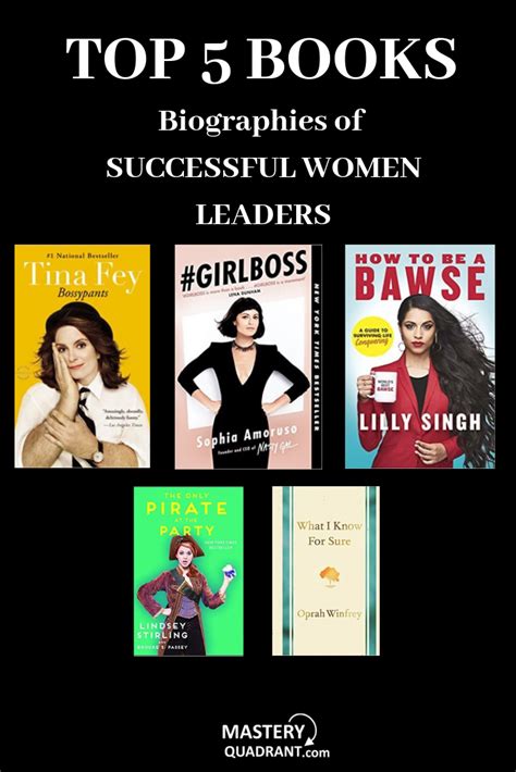 Top Biographies Of Successful Women Leaders Entrepreneur Books