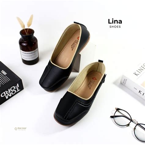 Jual One Love Lina Sepatu Flatshoes Wanita Ukuran Jumbo Warna