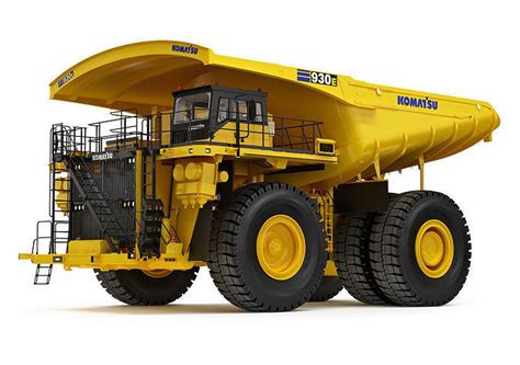 Komatsu E Mining Dump Truck D Model Cgtrader