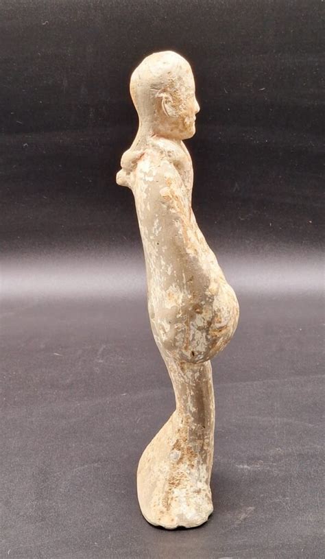 Proantic China Standing Court Lady Han Dynasty 220 Bc 206