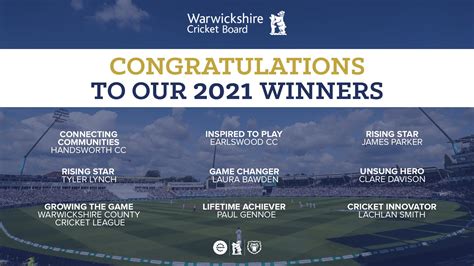 Warwickshire Cricket Board On Twitter Congratulations To Our