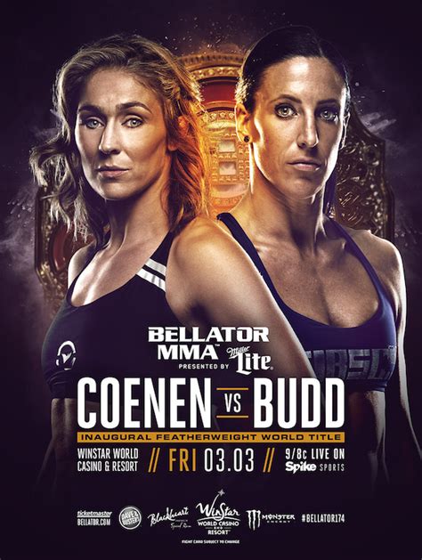 Inaugural Bellator MMA Women's Featherweight Title on Line March 3