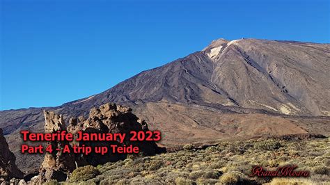 A Trip Up Mount Teide YouTube