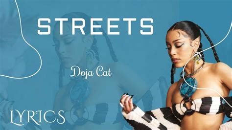 Doja Cat Streets Lyrics Video Youtube