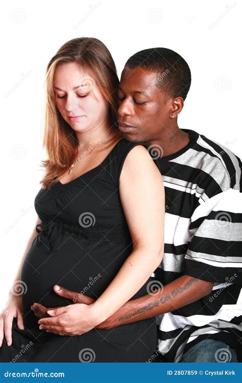 Femme Enceinte Et Homme Image Stock Image Du Mâle Couples 2807859