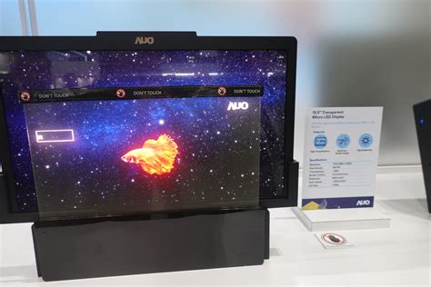 Auo Shows Its Latest Microled Displays At Display Week Microled Info