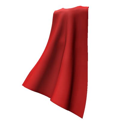 Long Red Cape Roblox