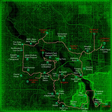 Fallout 3 All Schematics Locations