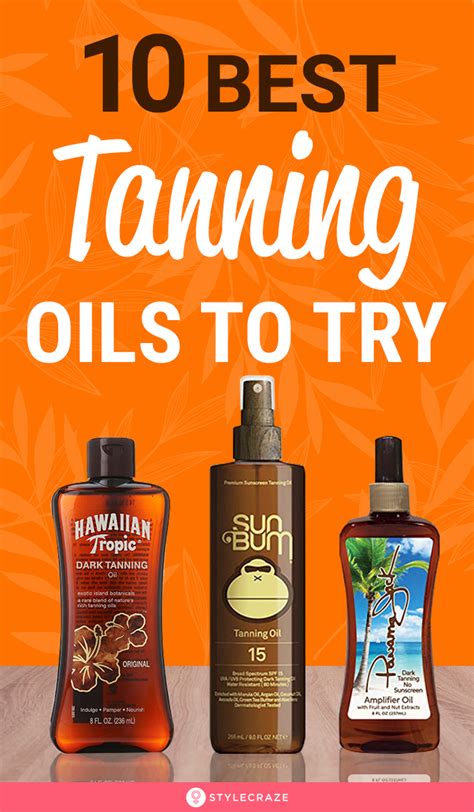 13 Best Tanning Oils For Natural Looking Glowy Skin 2024 Artofit