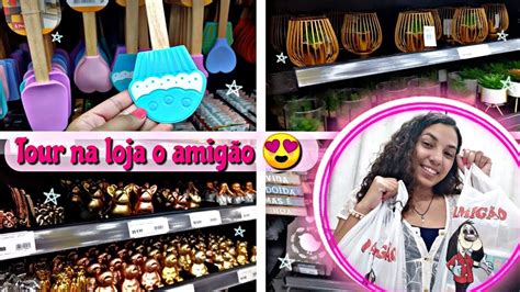 Tour na loja O amigão Shopping Pátio Mix Itaguaí MUITOS ACHADINHOS