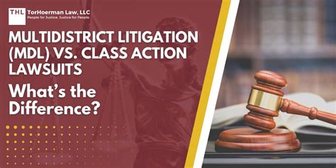 Multidistrict Litigation Mdl Vs Class Action Lawsuits What S The