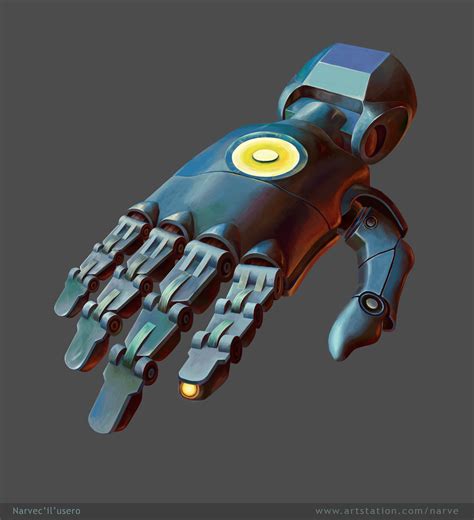 Artstation Robot Hand Concept