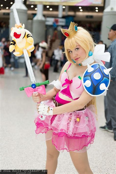 Princess Peach (Mario Bros) #cosplay | Anime Expo 2016 More Epic ...