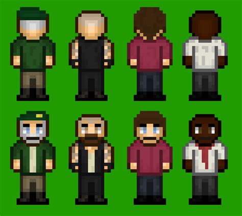 Pixelated Left 4 Dead Characters By Wegamelp On Deviantart