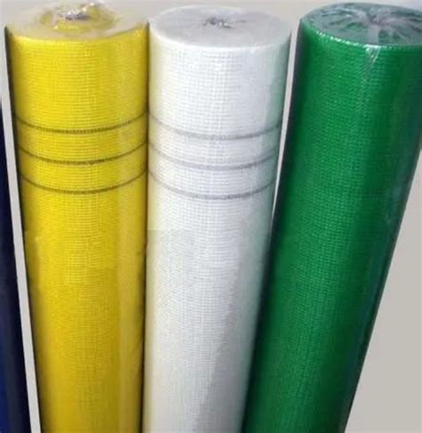 Wall Alkali Resistant Fiberglass Mesh Colorful Fiberglass Mesh