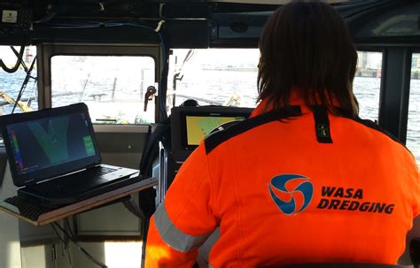 Dredge Master Multibeam System Installed For Wasa Dredging