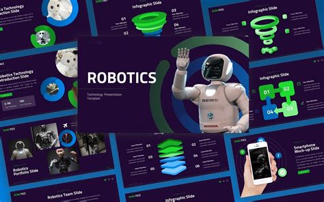 Robotics Technology Multipurpose Powerpoint Template