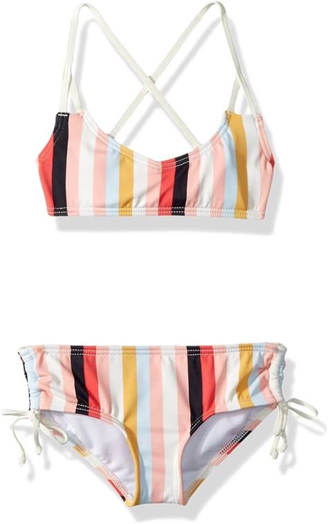 Billabong Girls Come On By Crossback Two Piece Swim Set