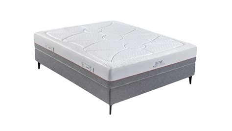 Ensemble Bultex Reset Matelas Soft Latex Sommier Morphologique