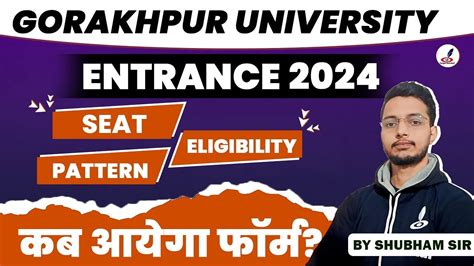 Ddu Gorakhpur University Admission 2024 Eligibilityfeeseatpattern