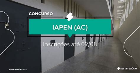 Concurso Do Iapen Ac Na Saúde Vaga Para Psicólogo