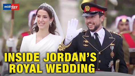 Jordans Crown Prince Hussein Weds Saudi Architect Rajwa Al Saif In A