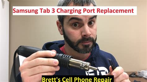 Samsung Tab 3 Charging Charge Port Replacement Repair SM T210R YouTube