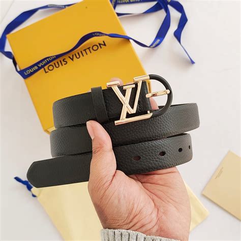 Buy Louis Vuitton Iconic Black Belt - Online