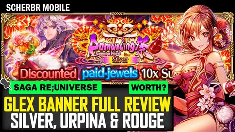 Lny Glex Banner Silver Urpina And Rouge Full Review Romancing Saga Re