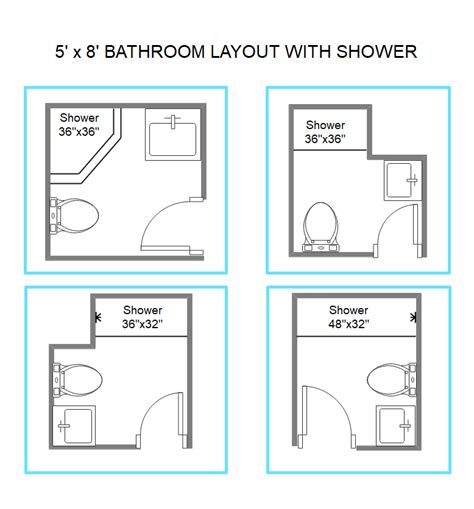 Free Editable Bathroom Layouts Edrawmax Online