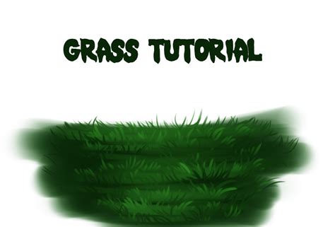 Easy Grass Tutorial By Ryky On Deviantart