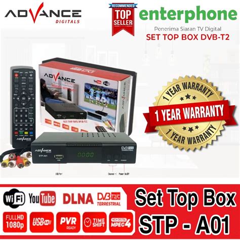 Jual Advance Set Top Box Advance Stb Dvb T Stp A Shopee Indonesia