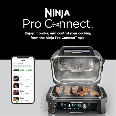 Ninja OG951 Woodfire Pro Connect Premium XL Outdoor Grill Smoker