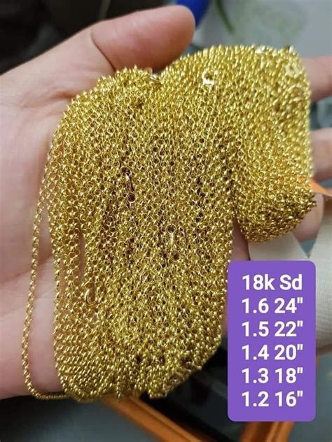 Karat Gold Tauco Chains On Carousell