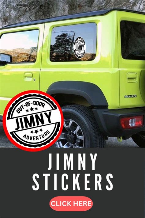 Jimny Stickers Customize Your Suzuki Jimny