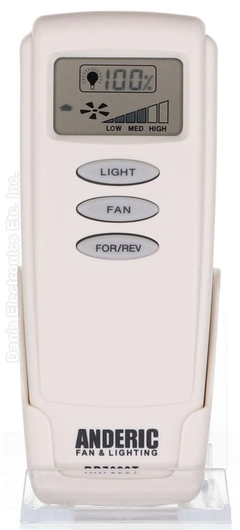 Buy ANDERIC RR7098T for Harbor Breeze -CHQ8BT7098T Ceiling Fan Remote ...